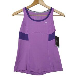 NWT Nike Dri-Fit Tennis Athletic Tank Top Purple - Girls Large